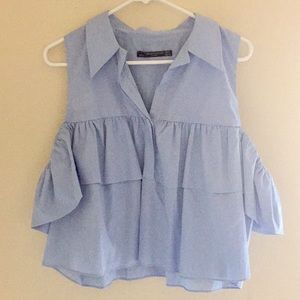 Zara Tops - Zara Cold-Shoulder Top Zara Tops - Zara Cold-Shoulder Top